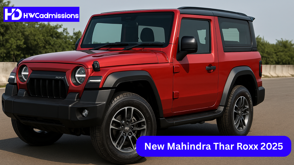 New Mahindra Thar Roxx 2025: नए अंदाज़ में दमदार SUV, जानिए पूरी डिटेल!